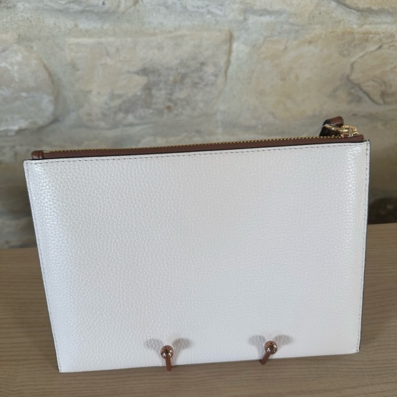 Michael Kors Mirella Medium Kors Logo handbag&wristlet NWT Authentic - Picture 7 of 14